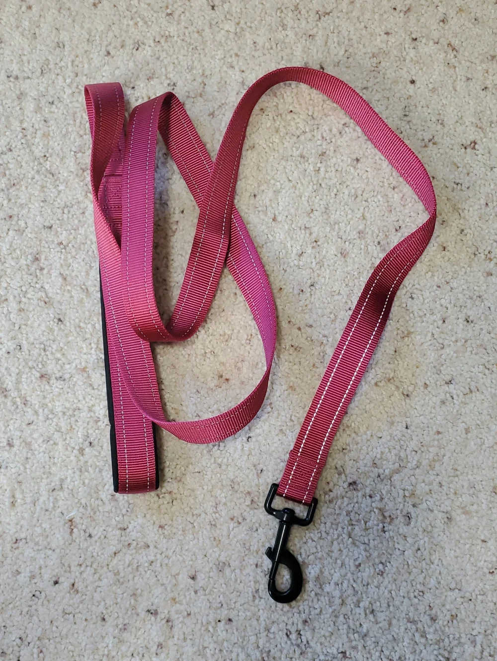 Pink Reflective Dog Leash